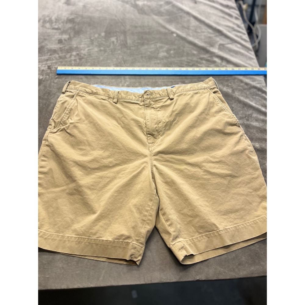 Polo‎ Ralph Lauren Mens Stretch Classic Fit Chino Shorts Khaki Tan Size 42